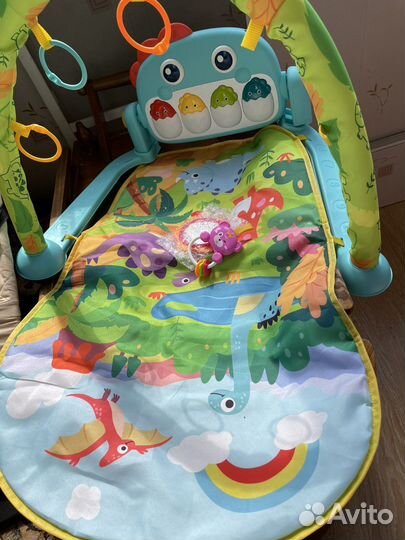 Развивающий коврик музыкальный