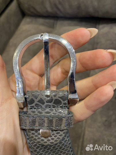 Кожаный ремень женский