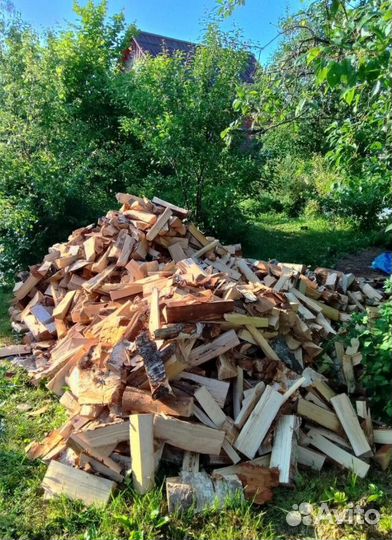 Дрова с доставкой в укладку любого объема