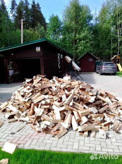 Дрова Осина подготовленные с доставкой любого объе