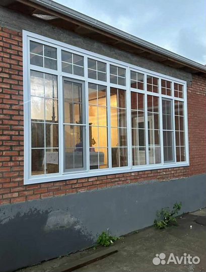 Пластиковые витражные окна