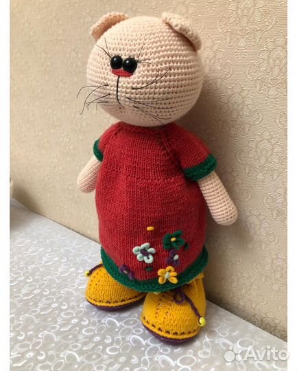 Кукла тильда Кошечка