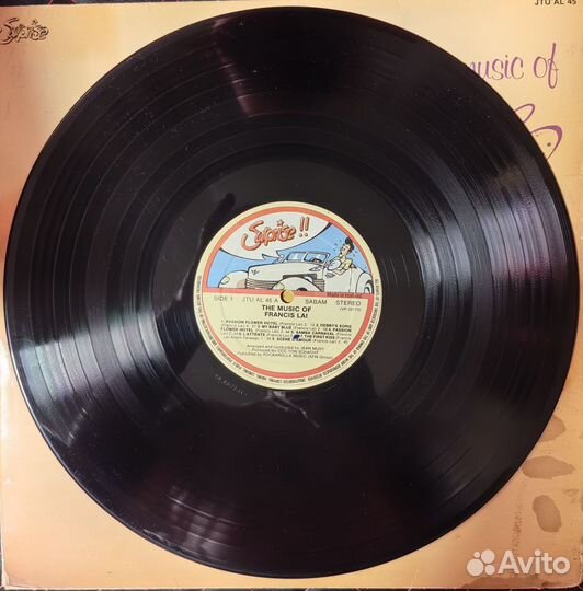 Пластинка Francis Lai The Music Of Francis Lai