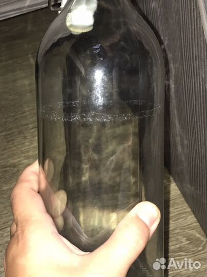 Бутылка с пробкой Коркен Икея 1 литр