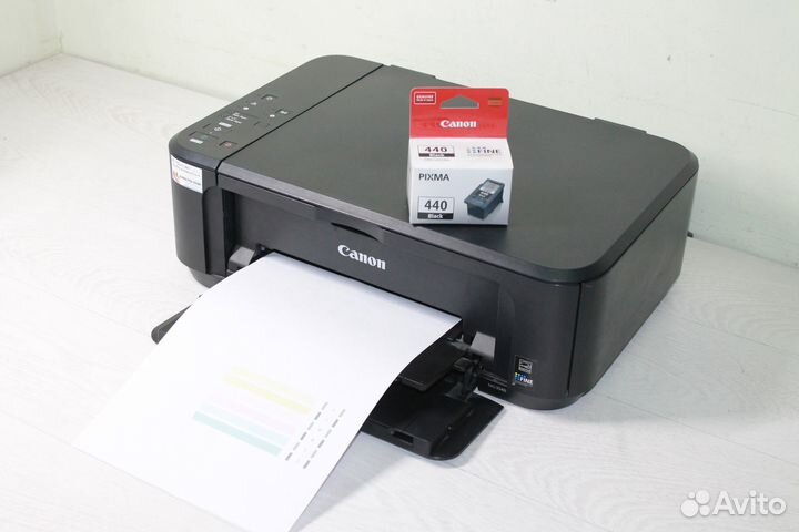 Мфу с Wi-Fi Canon MG3540 дуплекс (заправлен)