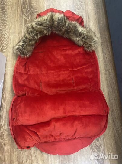 Зимний конверт в коляску