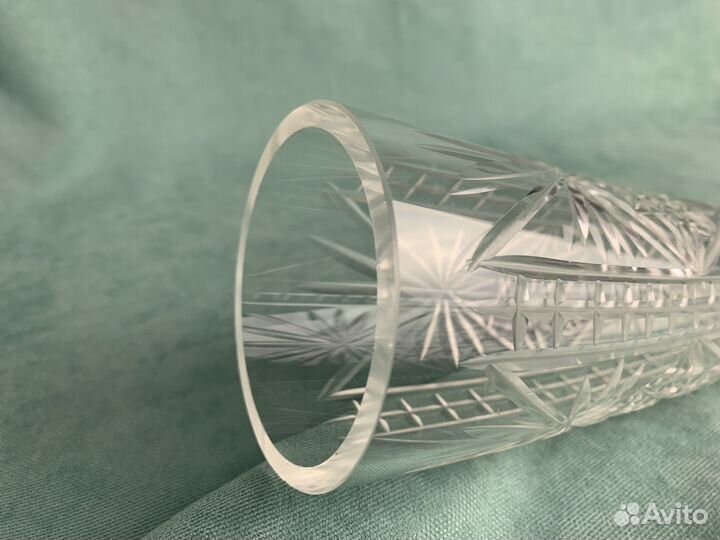 Хрустальная ваза рог СССР