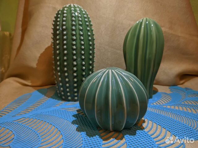 Кактусы IKEA керамика декор