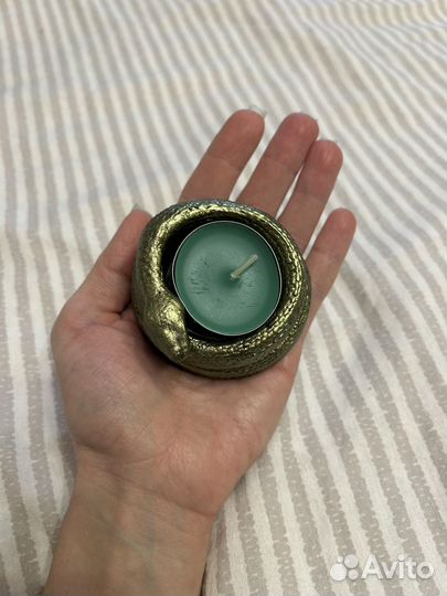 Посвечник со свечкой