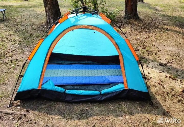 Коврик самонадувающийся 185х66х5 разные цвета