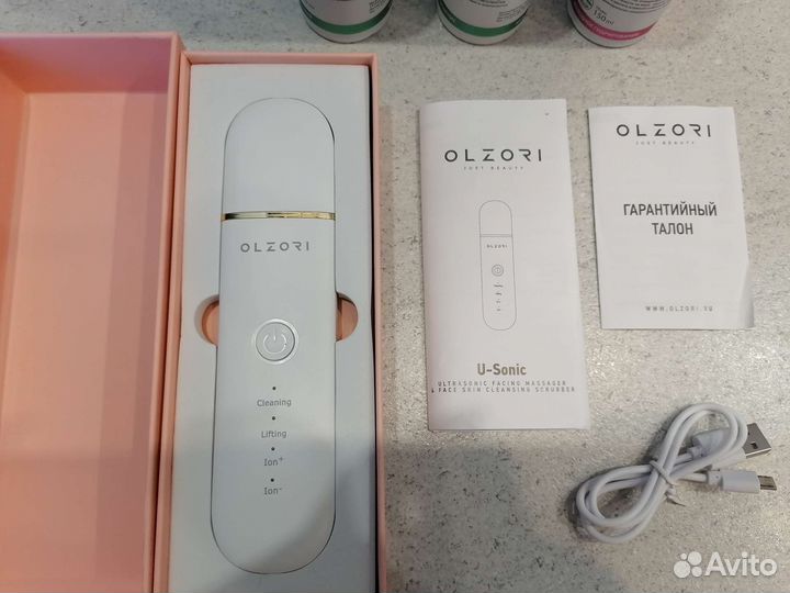 Скрайбер для ультразвуковой чистки лица