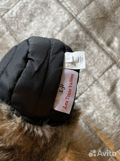 Шапка-ушанка les trois vallees