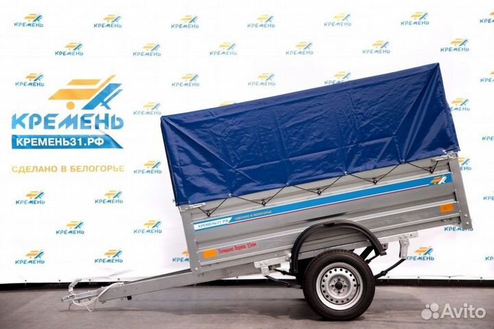 Прицеп 2,25х1,3х0,3 Кремень тент700