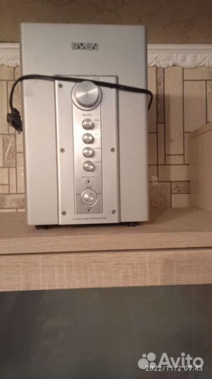 Сабвуфер бу в хорошем состоянии рабочий