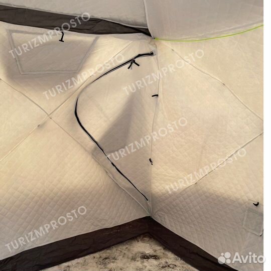 Зимняя палатка куб 4 слоя