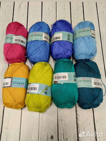 Пряжа Пехорка кружевная