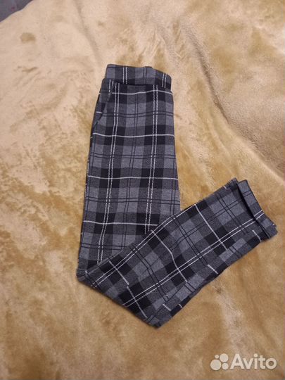 Брюки капри утеплённые