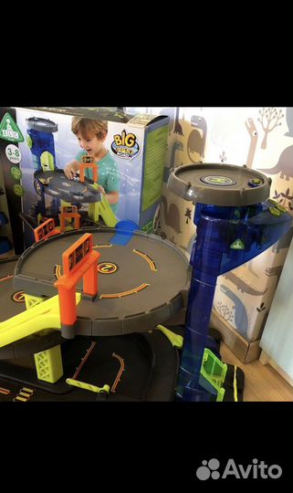 Большая парковка elc + скоростной спуск