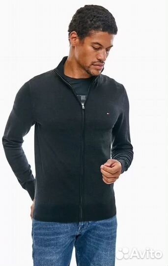 Зип Кофта Tommy Hilfiger Cotton Silk оригинал