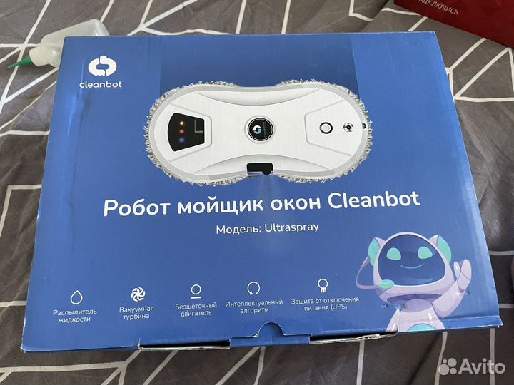 Робот мойщик окон cleanbot ultraspray