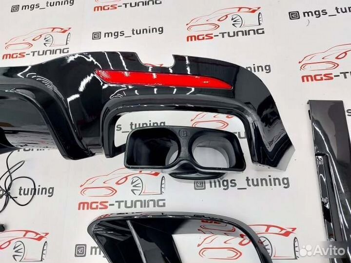 Обвес в стиле B для Mercedes S-class W222 рест