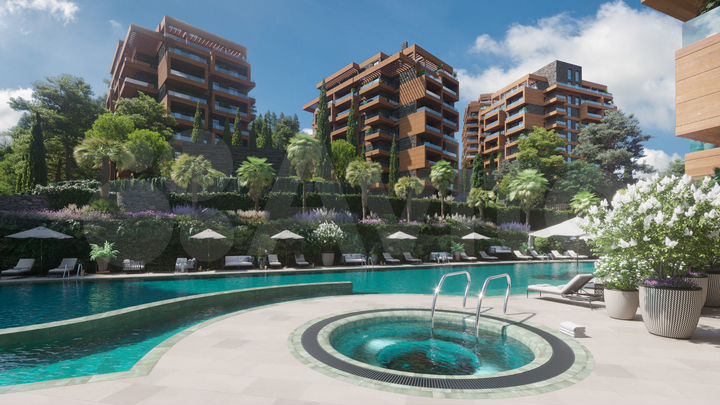 1-к. апартаменты, 43,3 м², 5/8 эт.