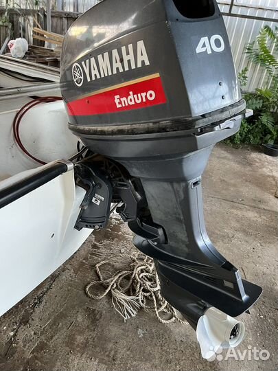 Катер с мотором ямаха