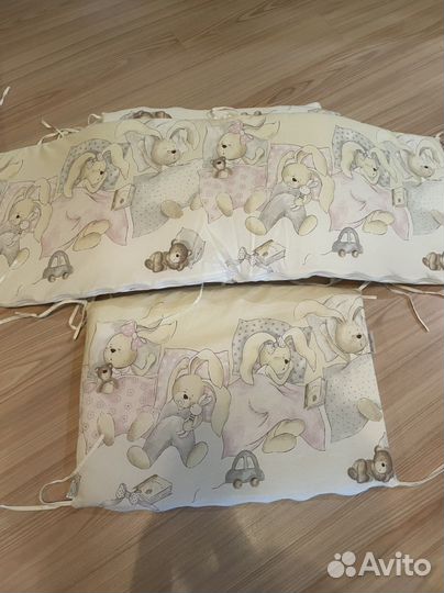 Бортики на кроватку lappetti