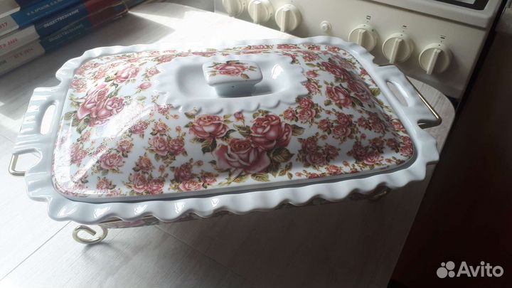 Мармит с подогревом от свечи