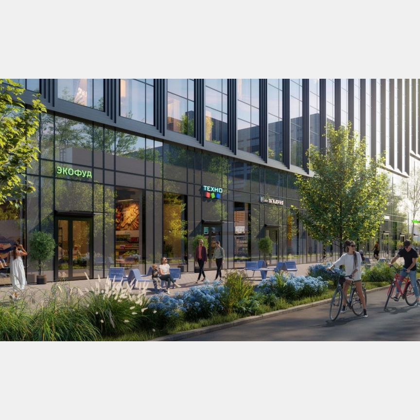 2-к. квартира, 66 м², 15/58 эт.