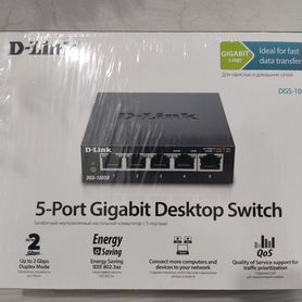 Новый Коммутатор D-Link DGS-1005D