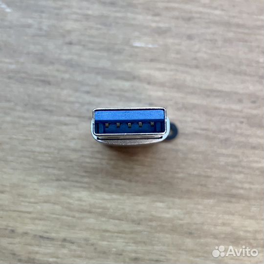 Переходник для зарядки iPhone. Серебристый