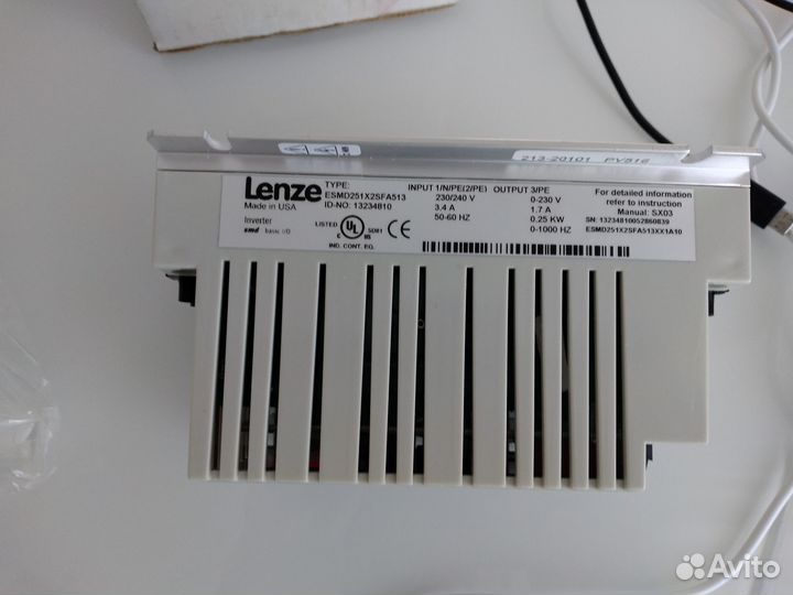 Преобразователь частоты Lenzer 0.25 KW