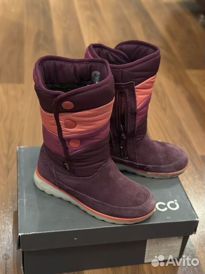 Сапоги для девочки ecco
