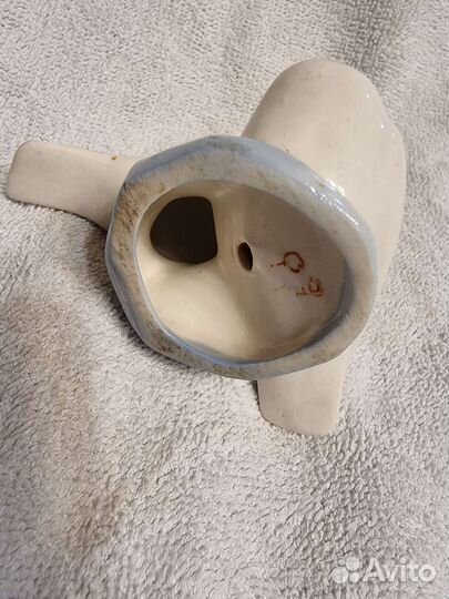 Статуэтка голуби, голубки фарфор СССР