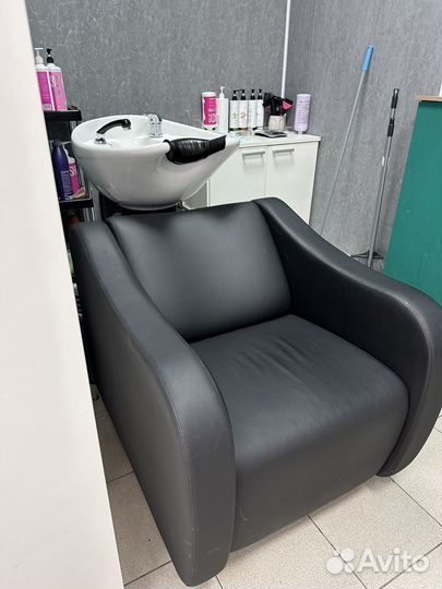Парикмахерская мойка с креслом бу