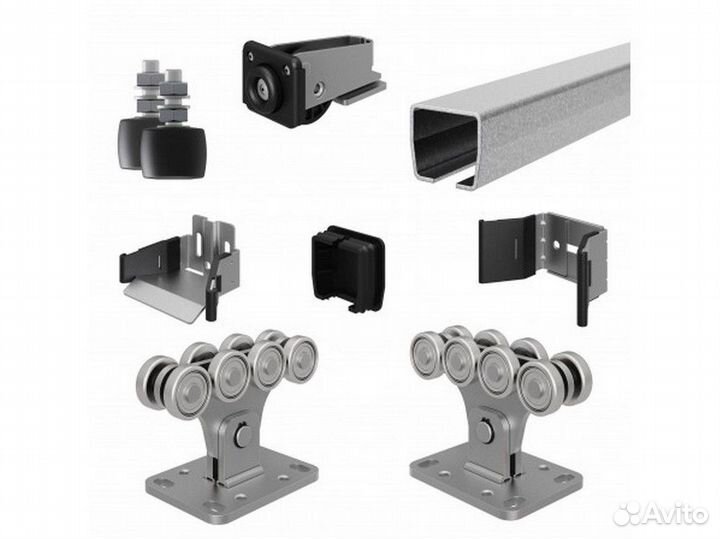 Комплектующие для откатных ворот