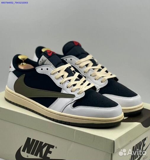 Кроссовки Nike Air Jordan 1 Low & Travis Scott (Ар