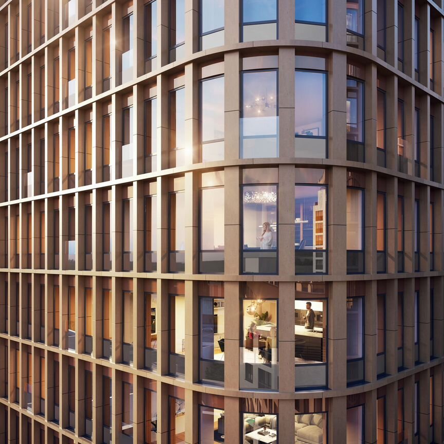 1-к. апартаменты, 43,9 м², 2/15 эт.