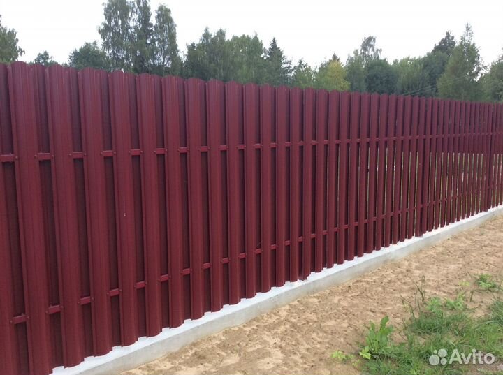 Евроштакетник на забор