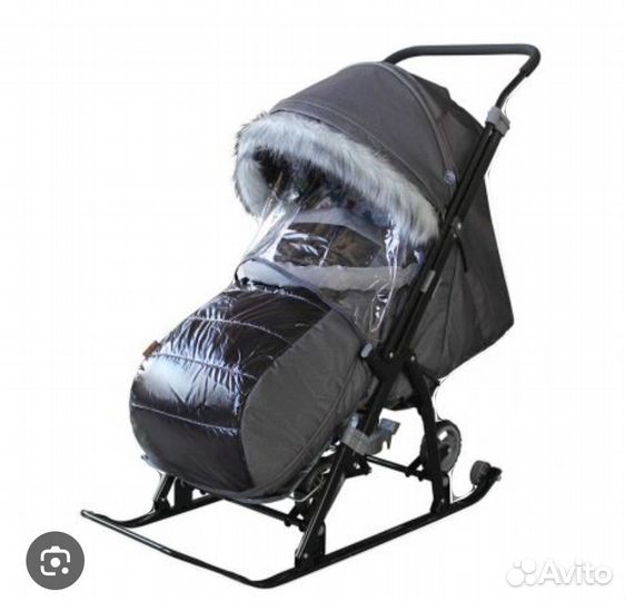 Детские санки коляска бу