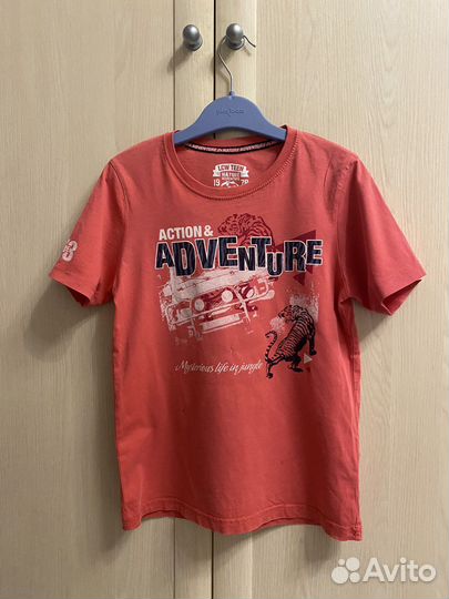 Вещи на мальчика Стильная рубашка на H&M, р. 134