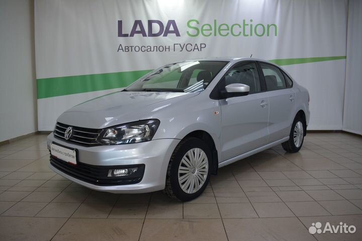 Volkswagen Polo 1.6 AT, 2018, 60 000 км