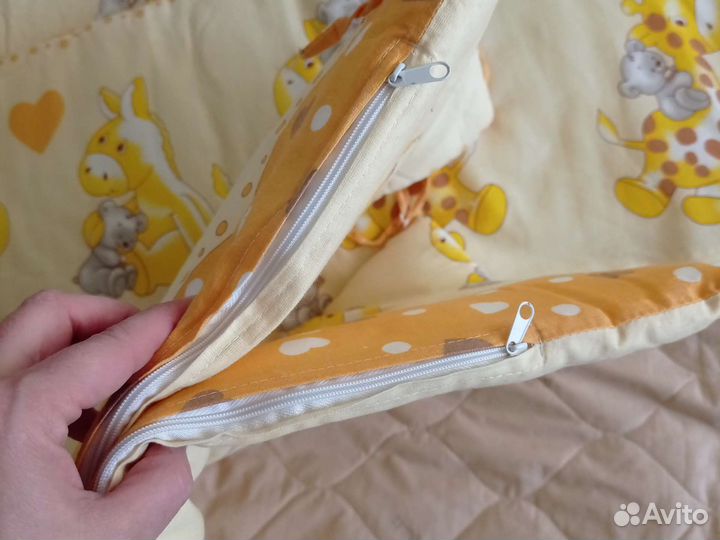 Бортики в детскую кроватку