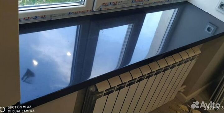 Подоконник из искусственного камня