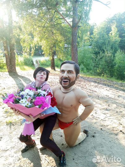 Артур Пирож,Бузова,ростовая кукла,шуточн.стриптиз