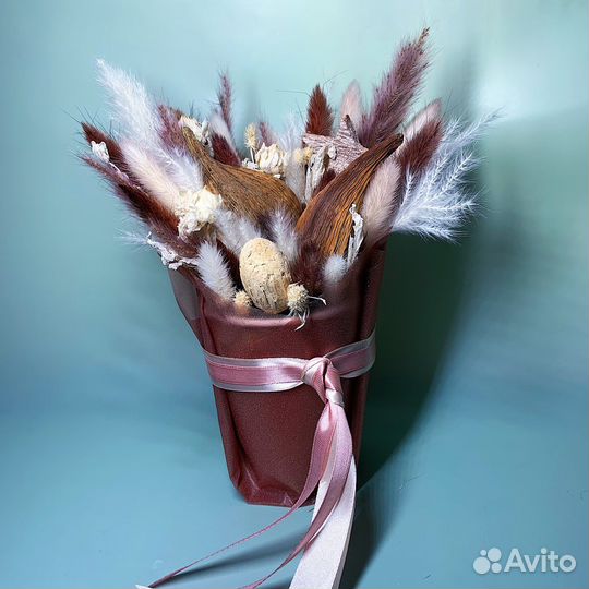 Букет из сухоцветов ручной работы