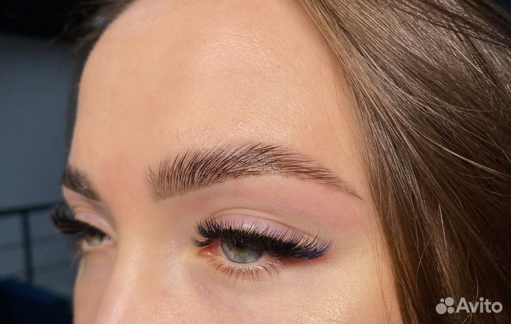 Оформление бровей