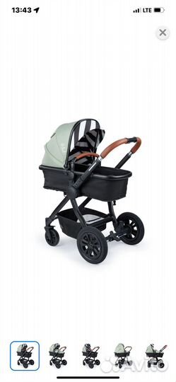 Коляска трансформер happy baby Mommer Dark Green