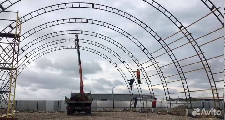 Каркас ангара